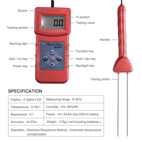 HSPT Tobacco Moisture Meter 